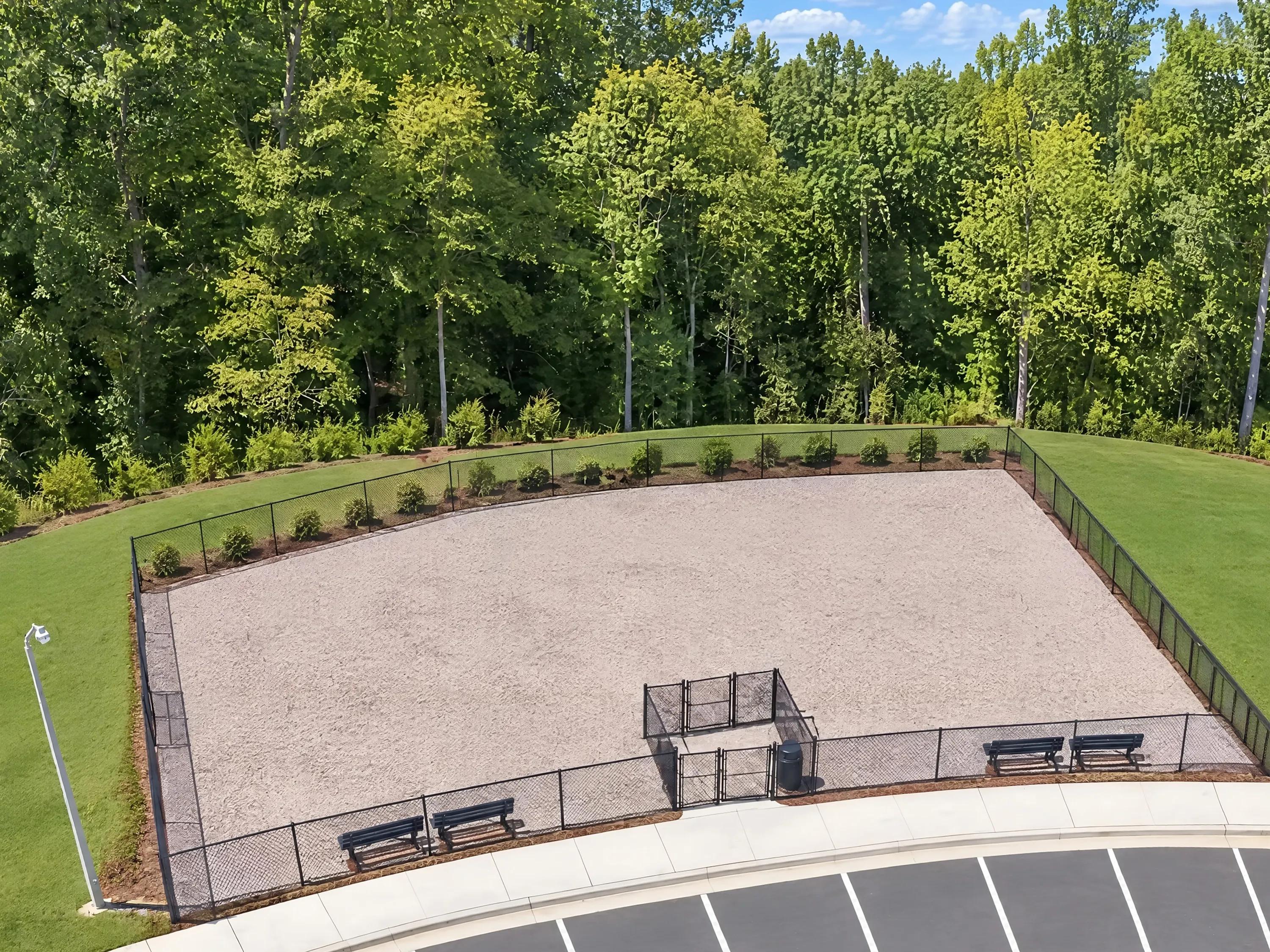 Dog Park in Overlook at Stoney Creek