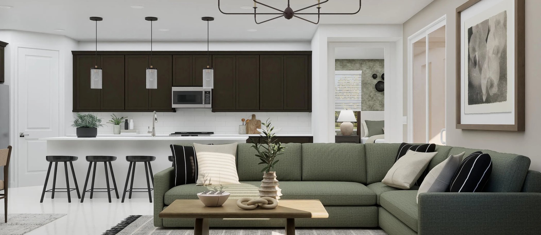 Home living area