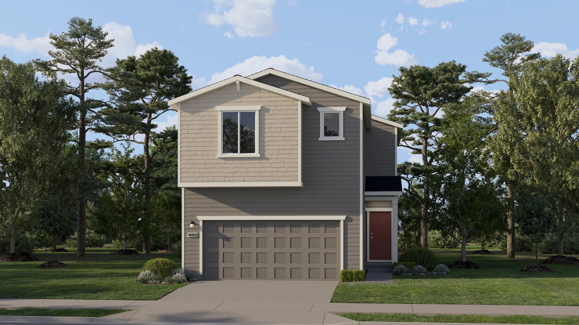 Home exterior render