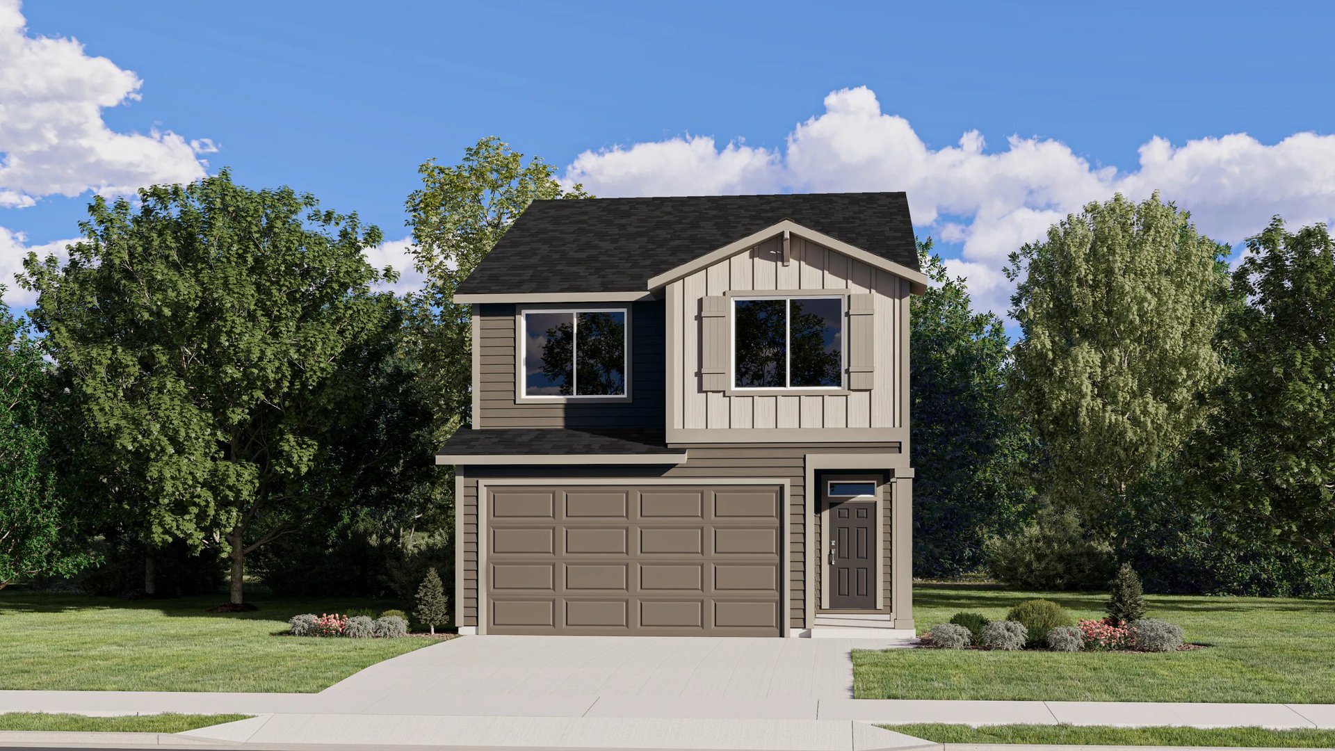 Home exterior render