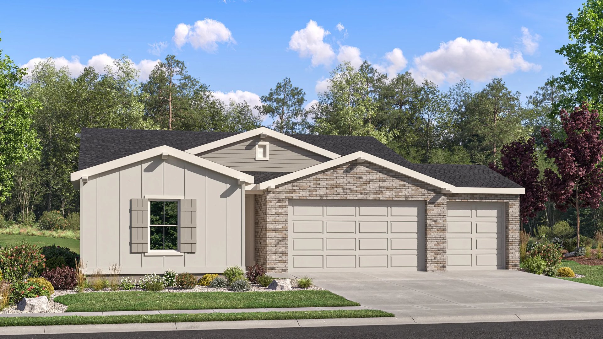 Home exterior render