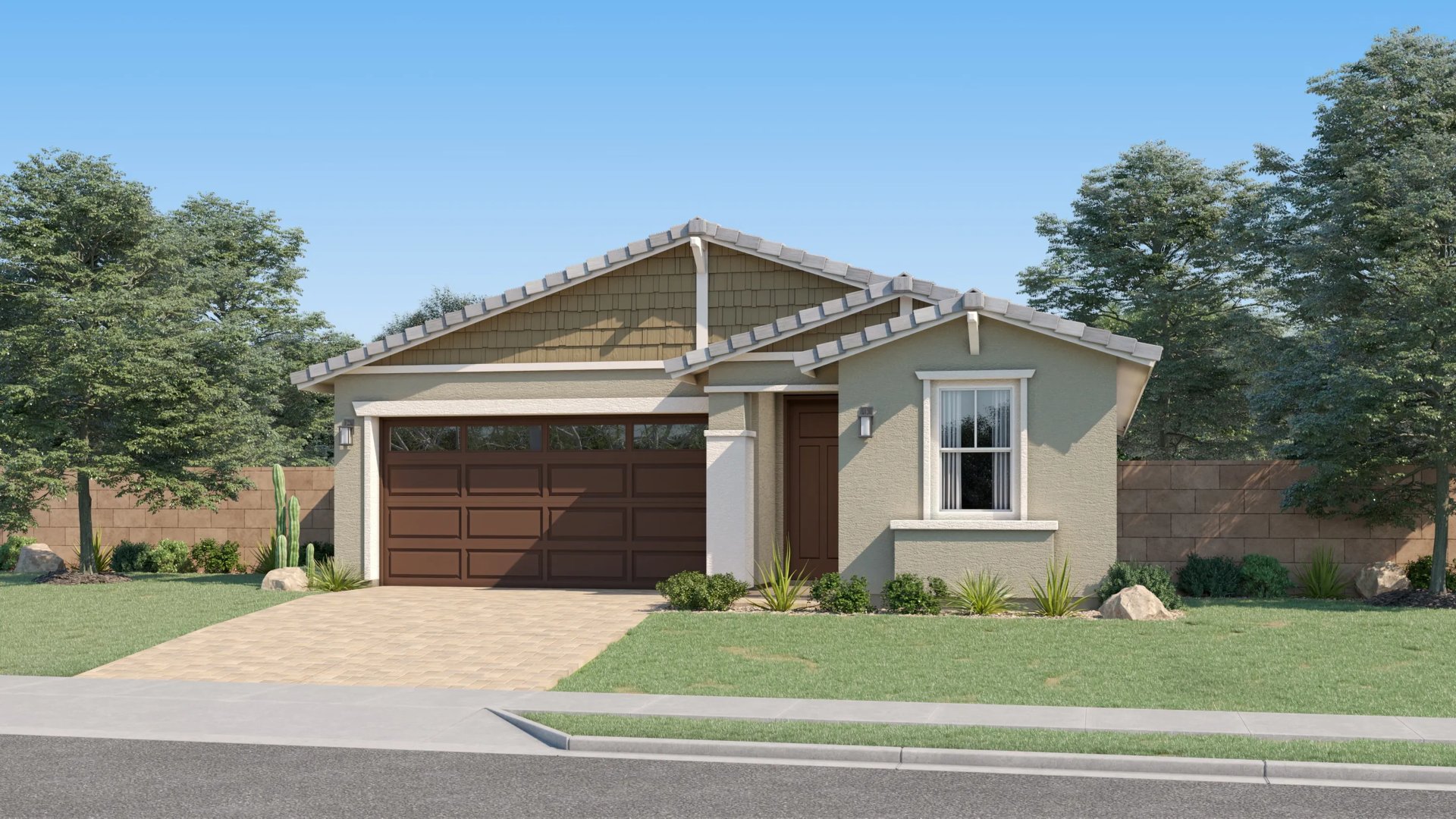 Home exterior render streetview