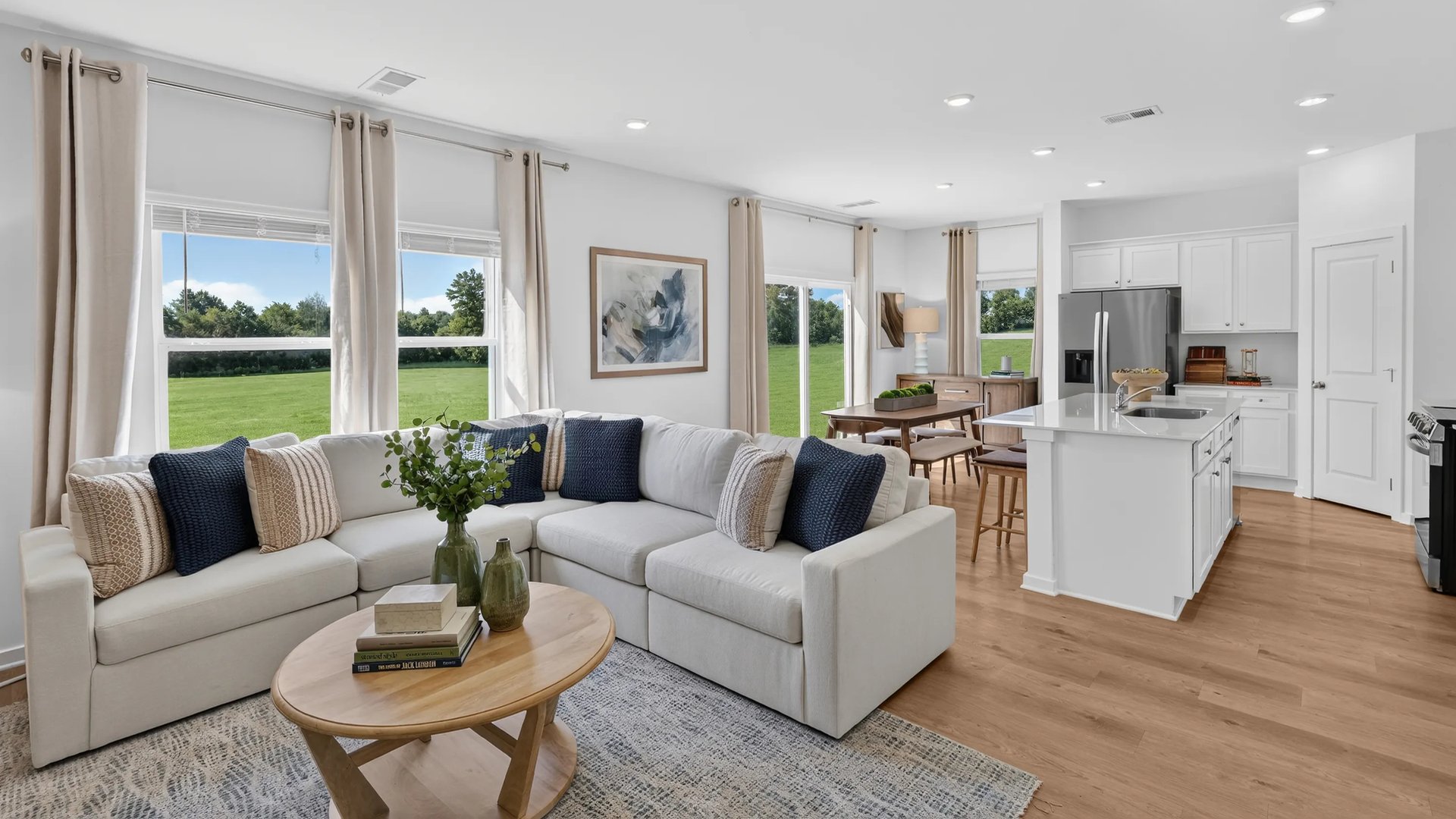 Living area front angle