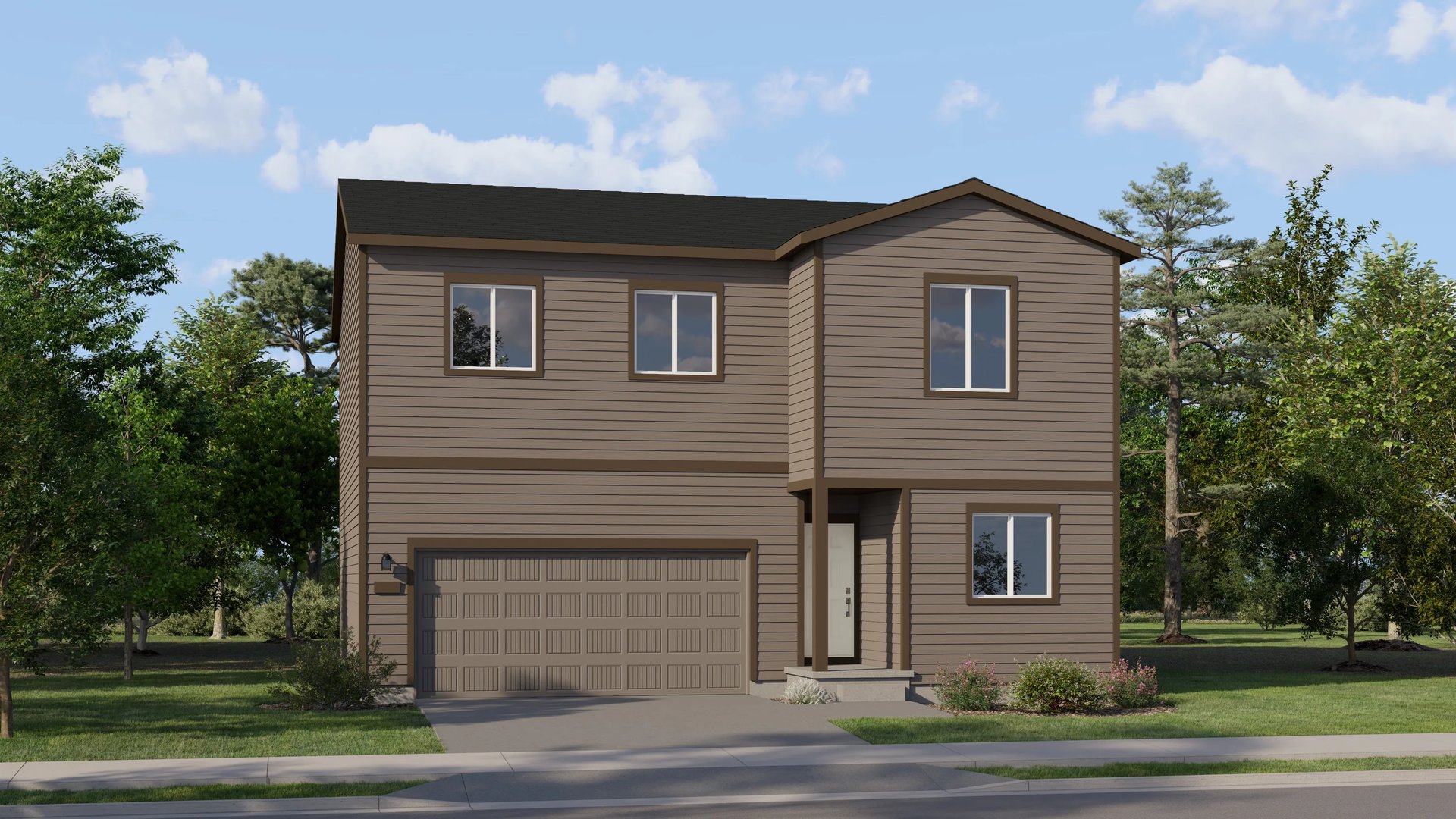 Home exterior render