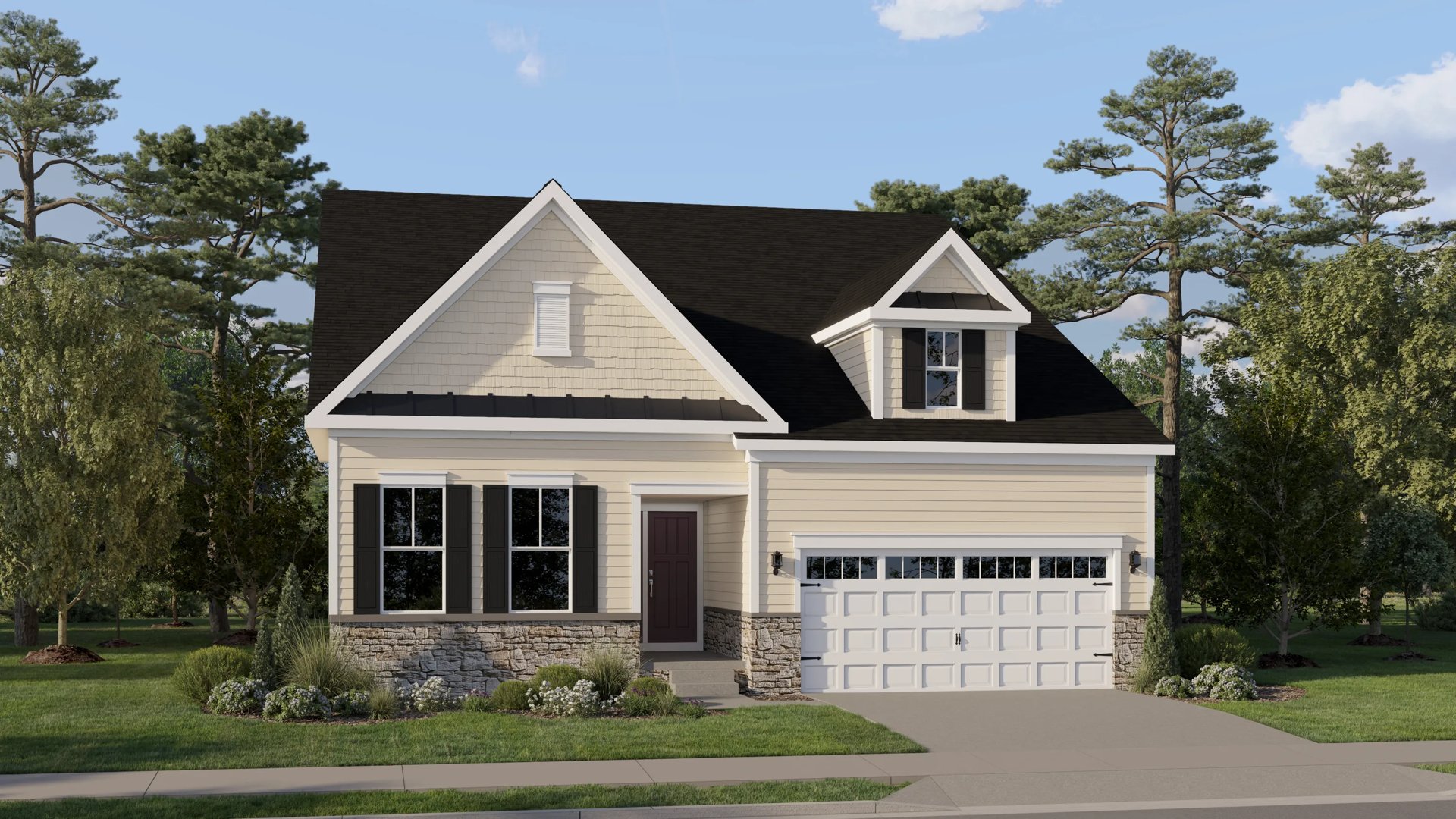 Home exterior render streetview