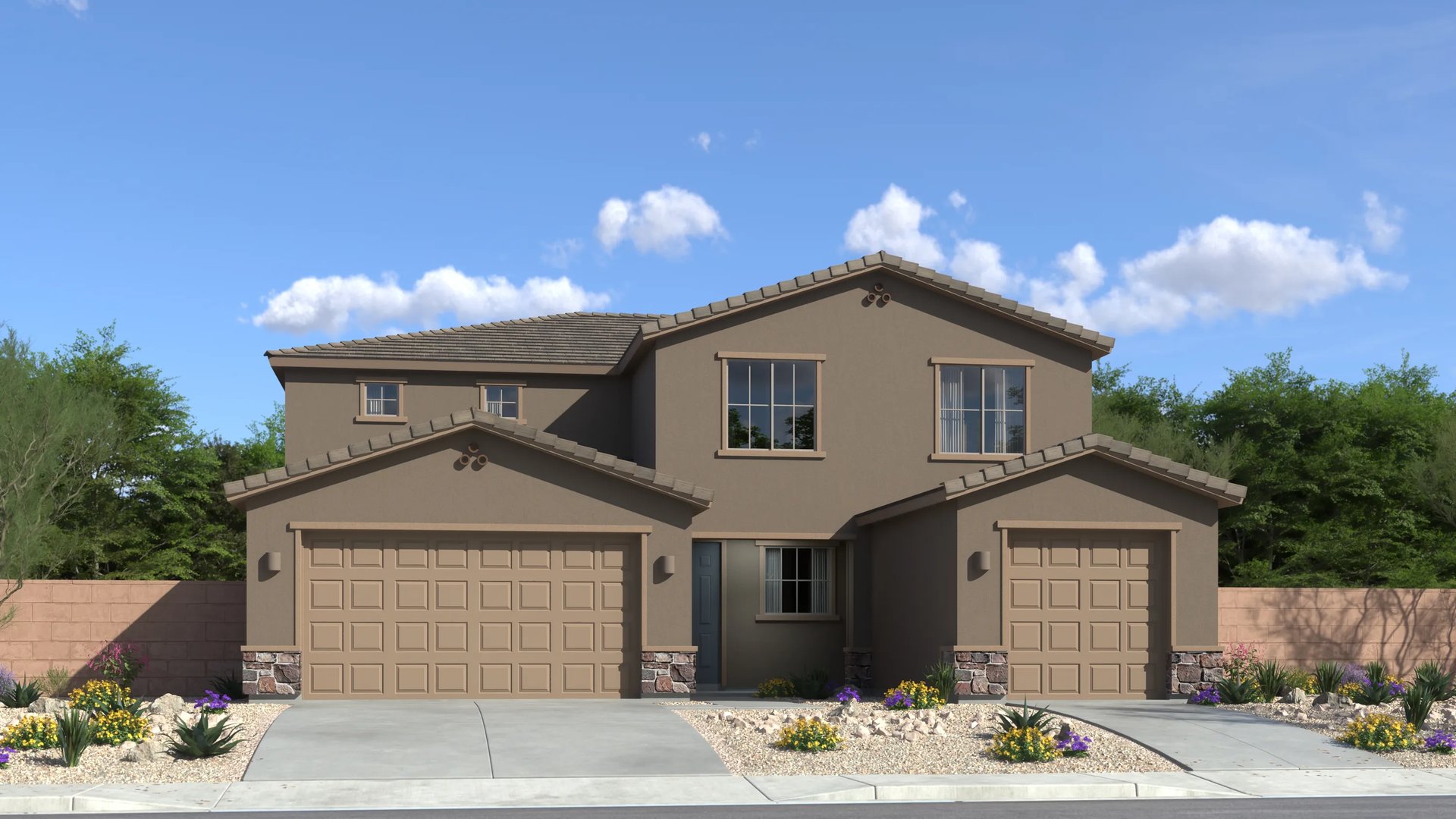 Home exterior render