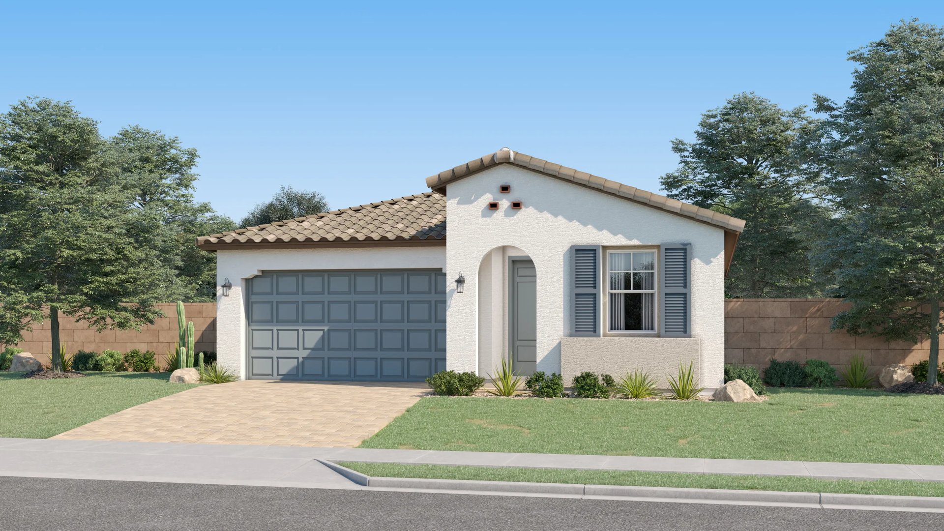 Home exterior render streetview