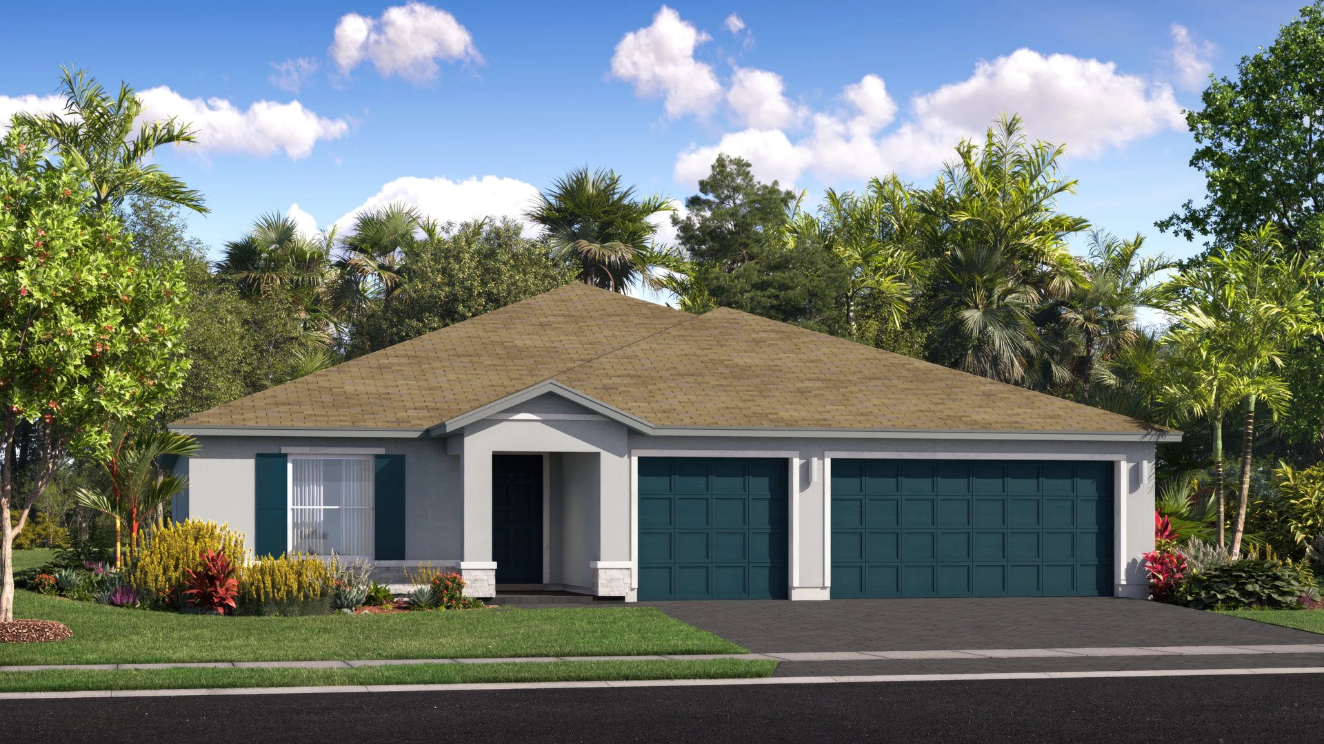 Home exterior render