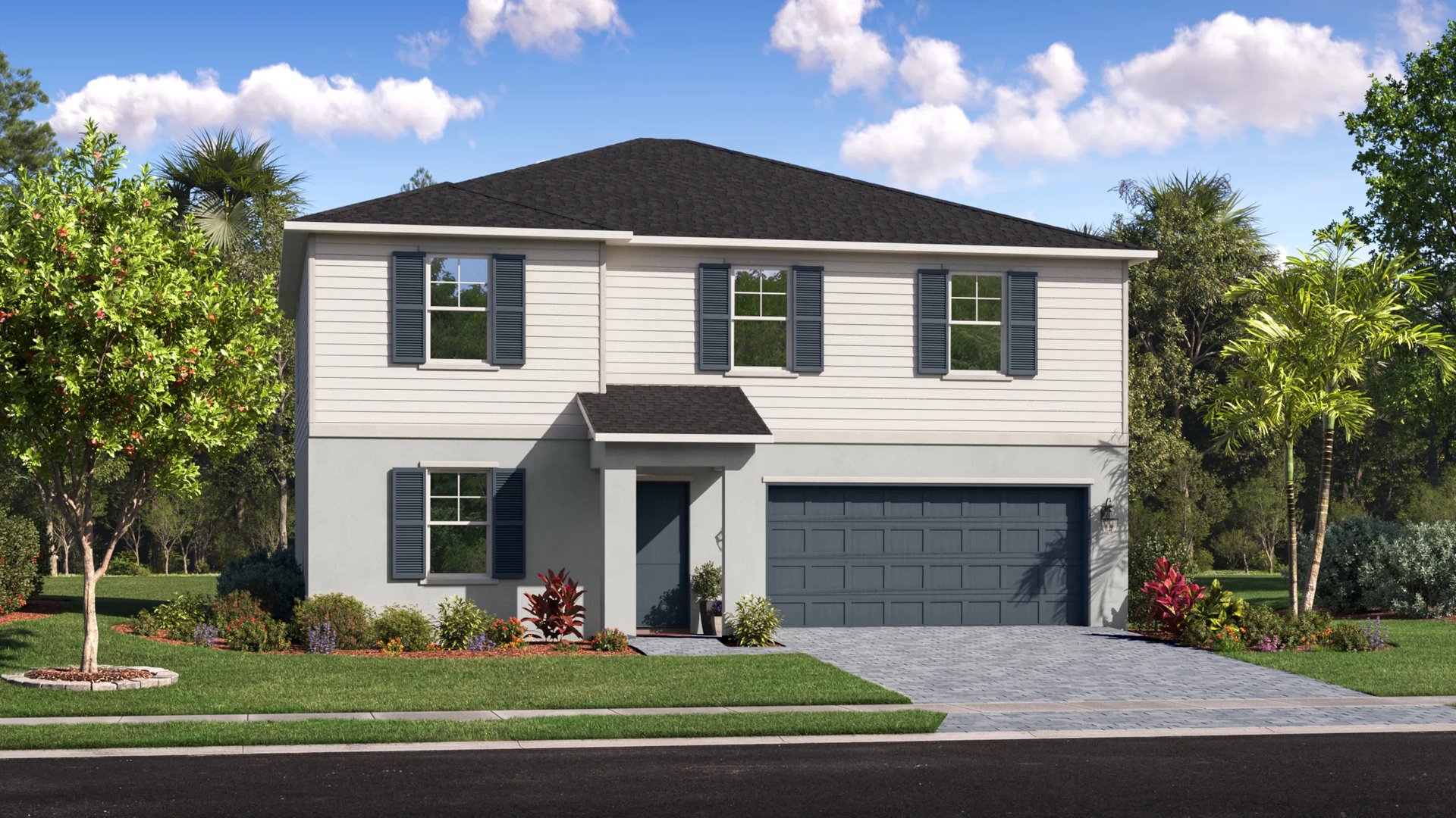Home exterior render streetview