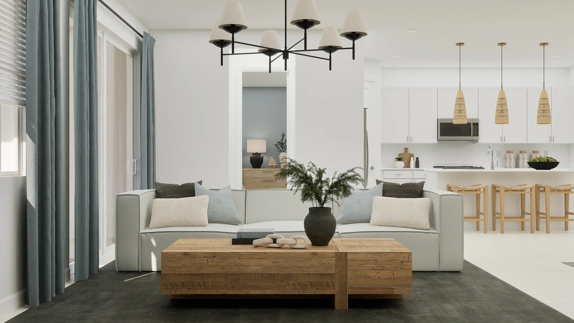 Family room frontview