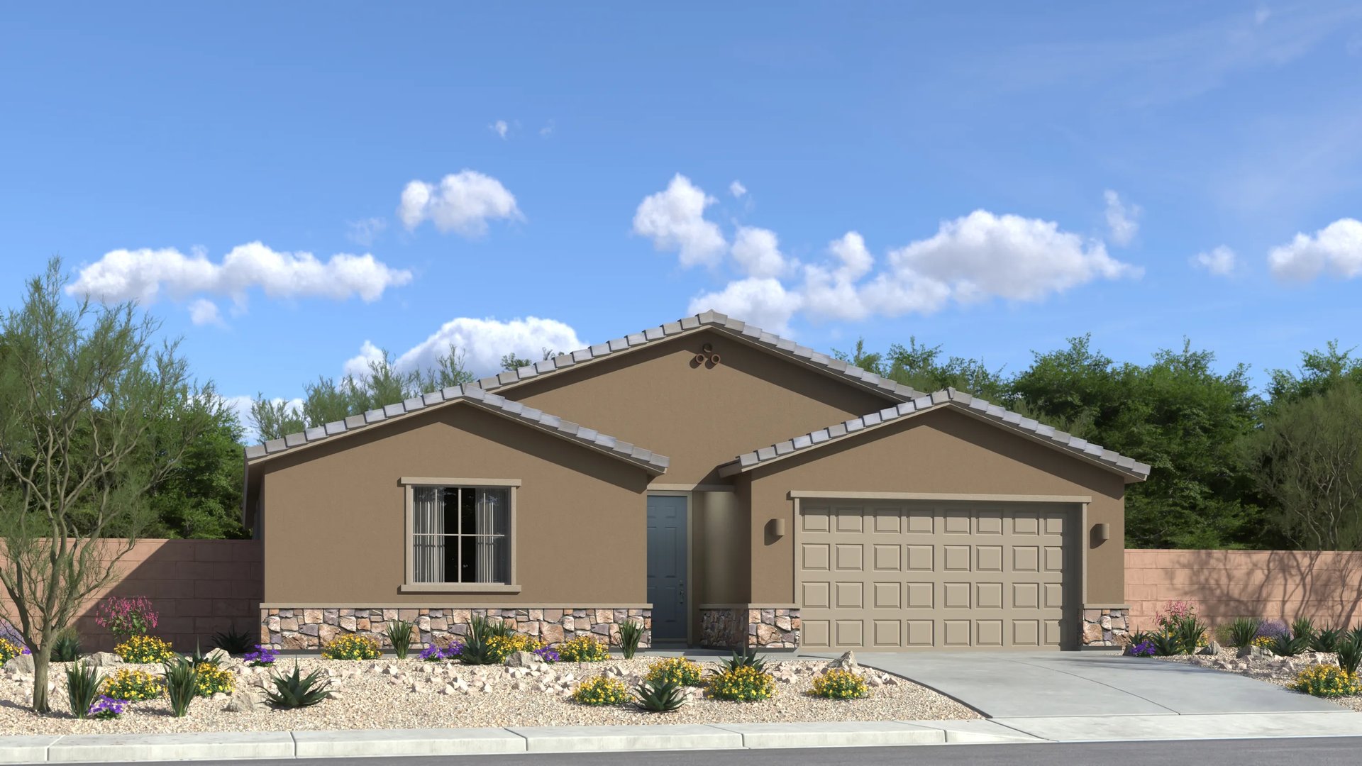 Home exterior render