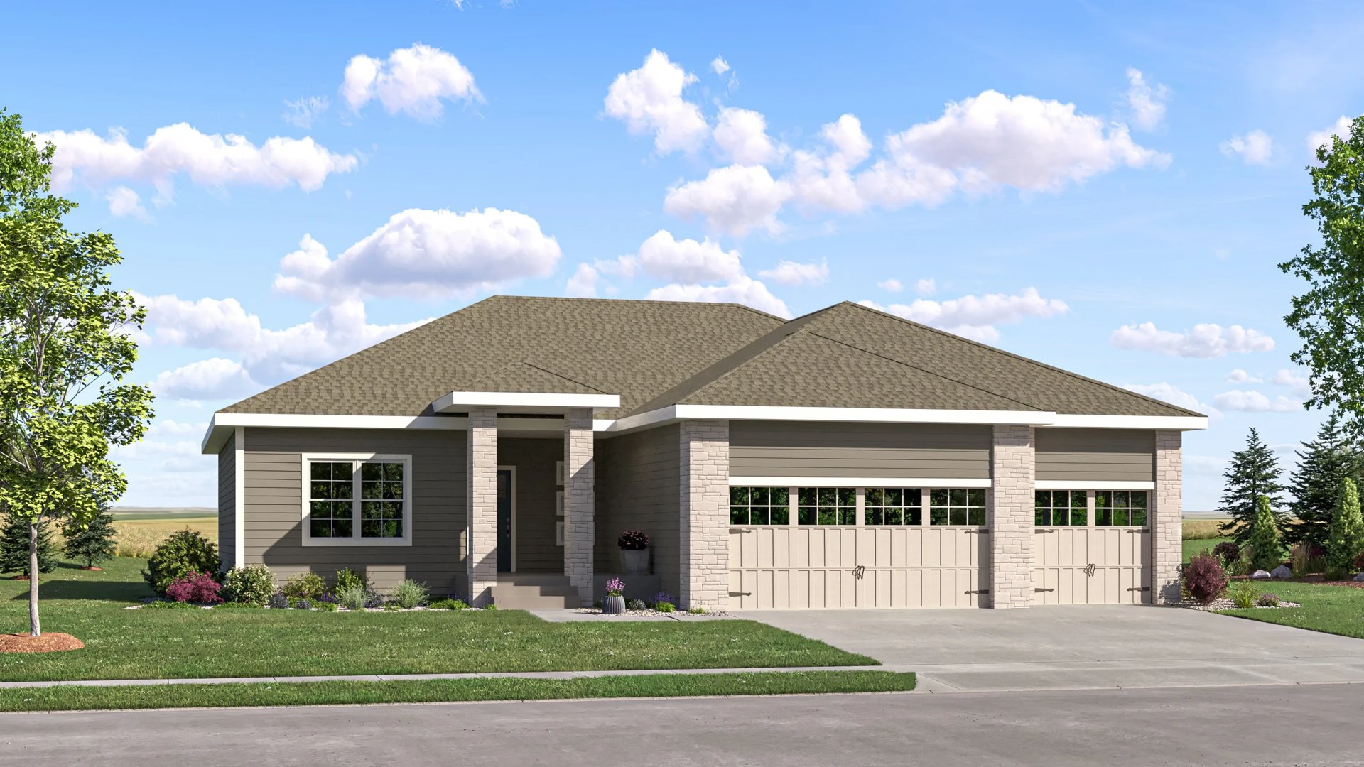 Home exterior render streetview