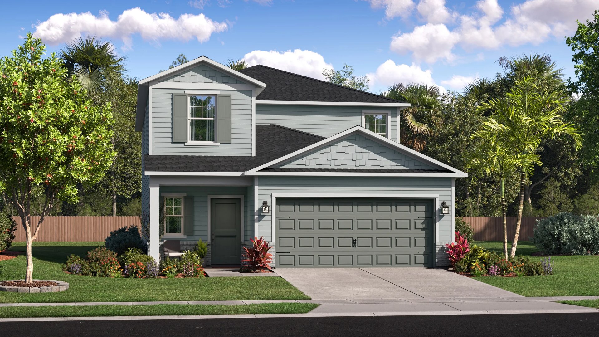 Home exterior render
