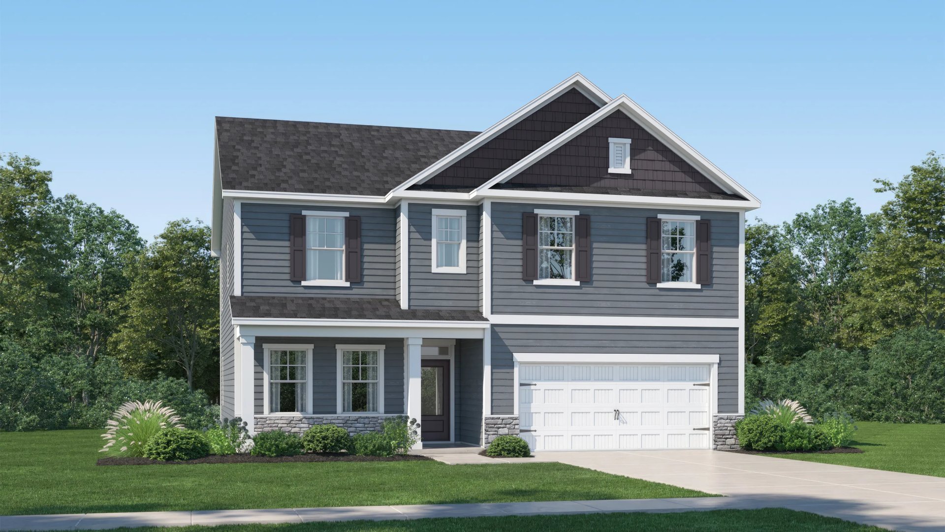 Front view of Exterior A