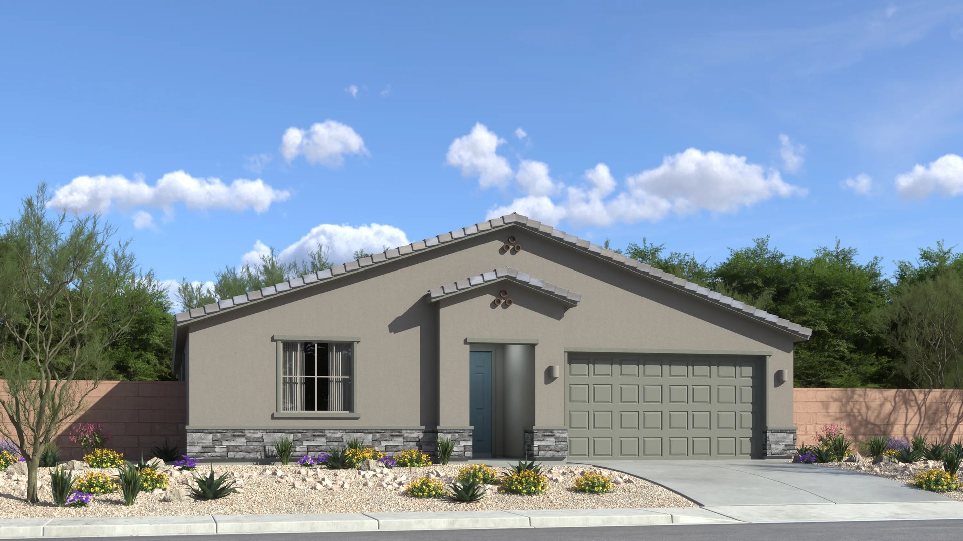 Home exterior render