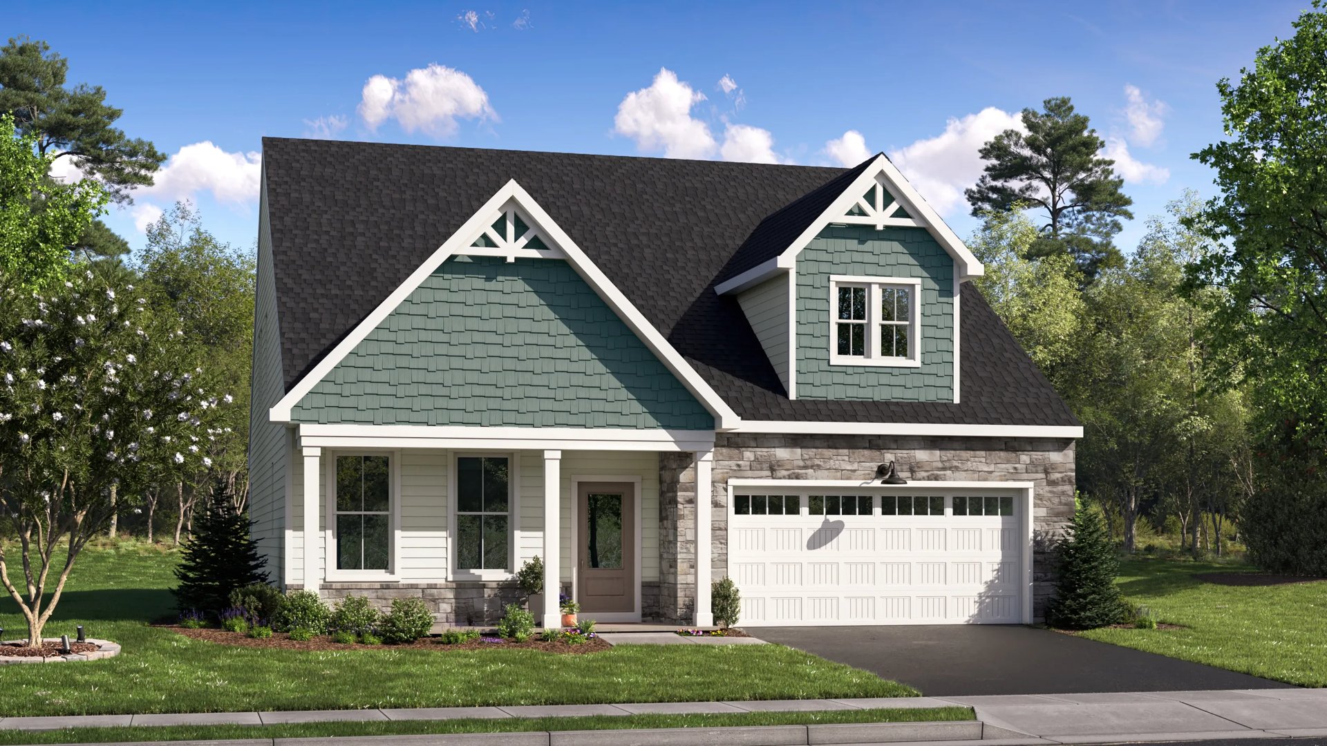 Home exterior render streetview