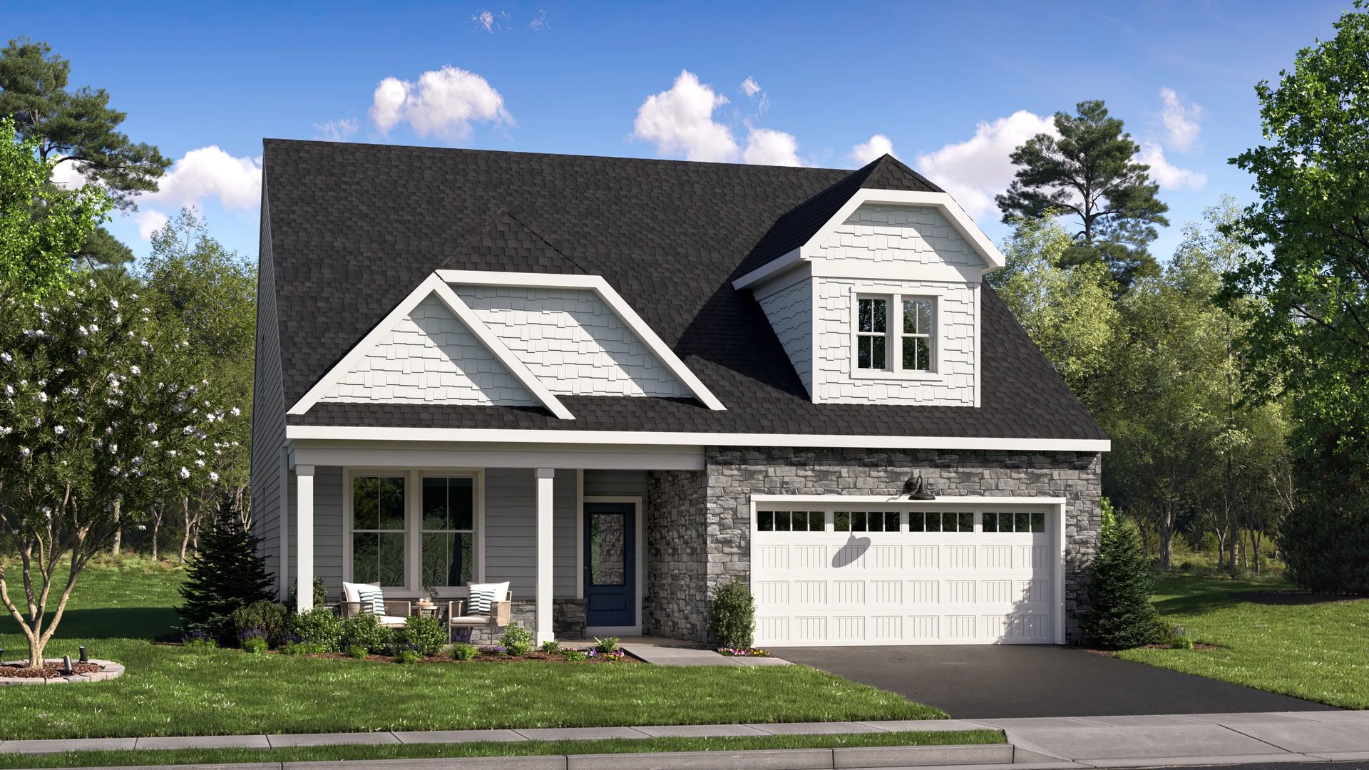 Home exterior render streetview