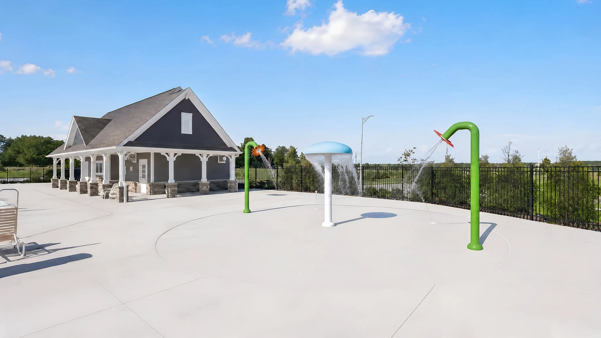 Splash Park in Kingston Ridge
