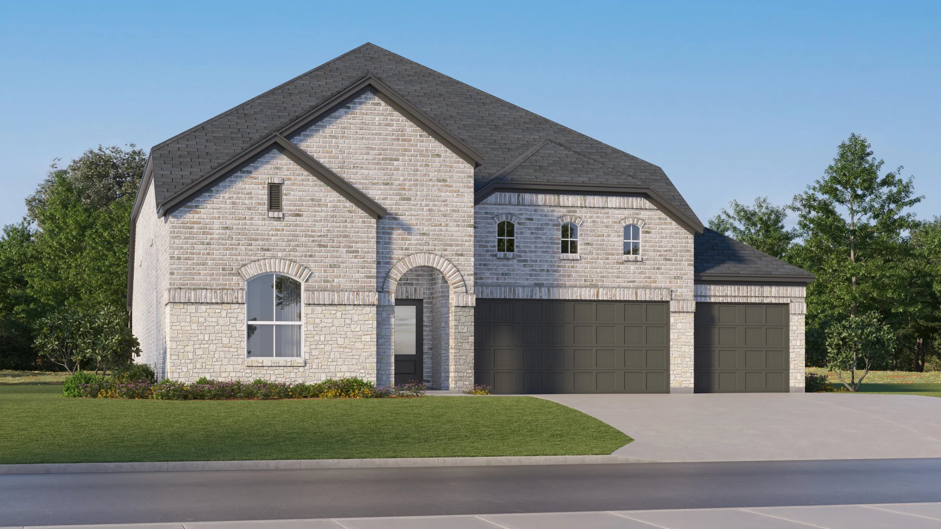 Exterior N4 with landscaping