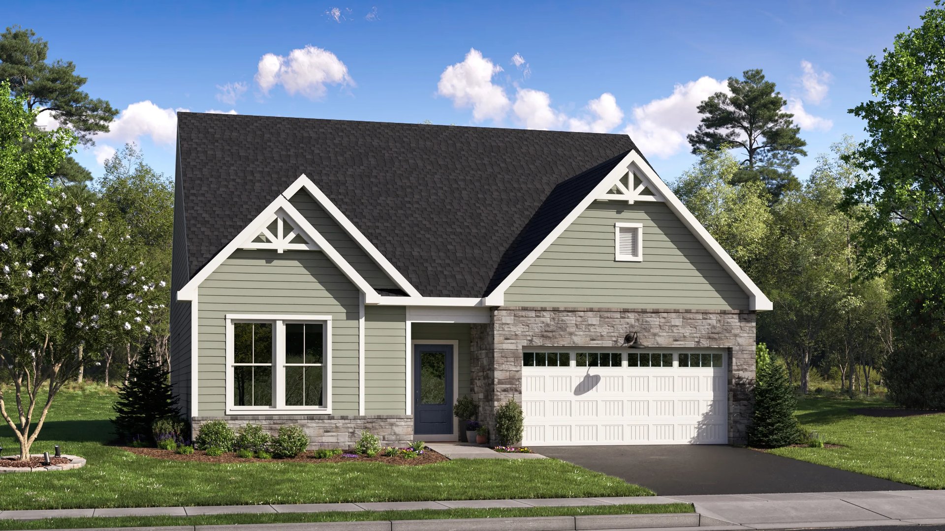 Home exterior render streetview
