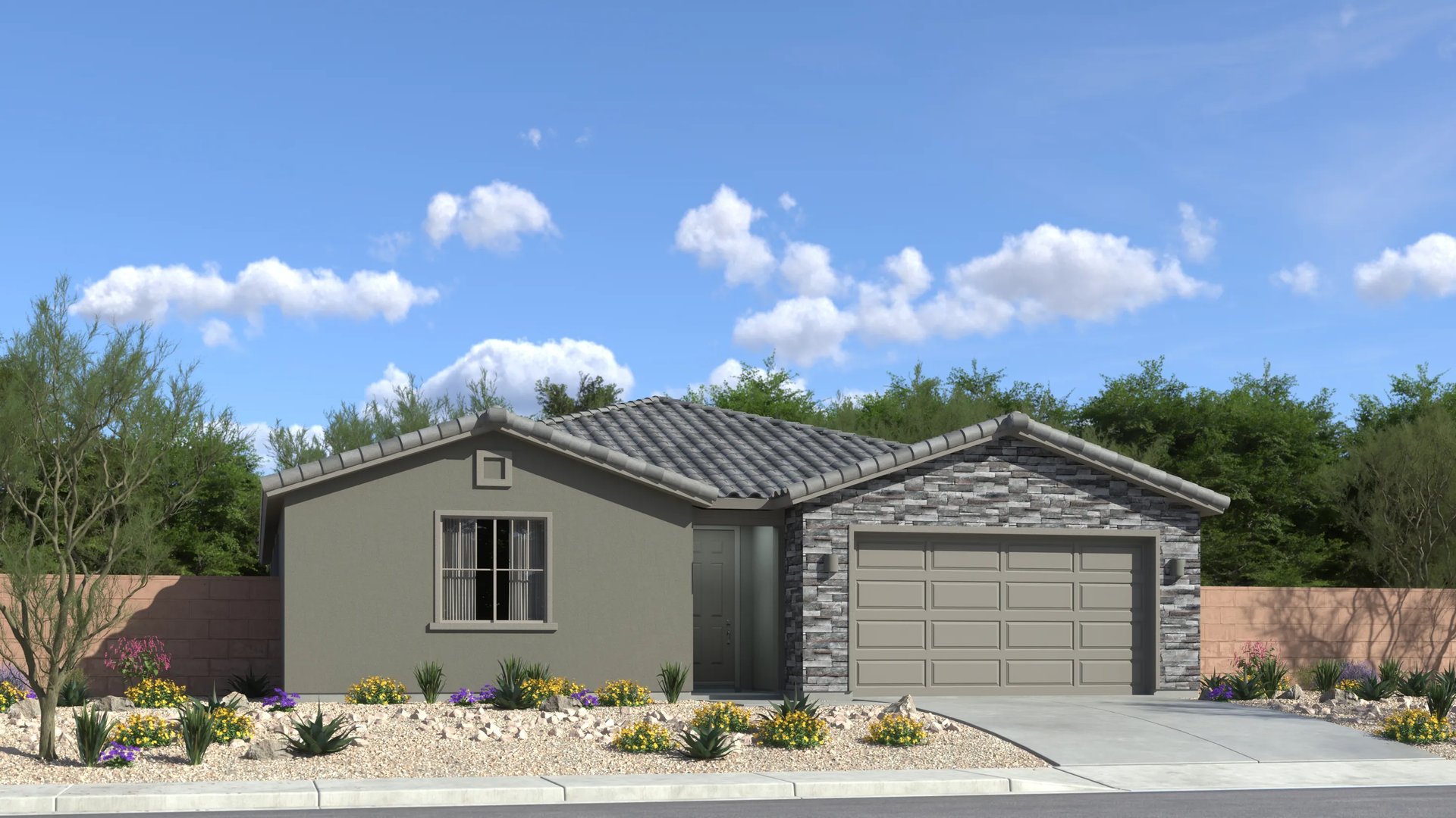Home exterior render