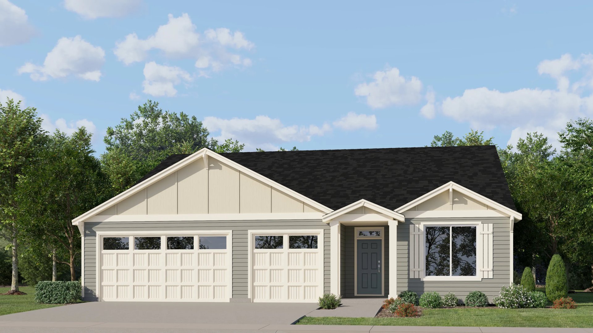 Home exterior render streetview