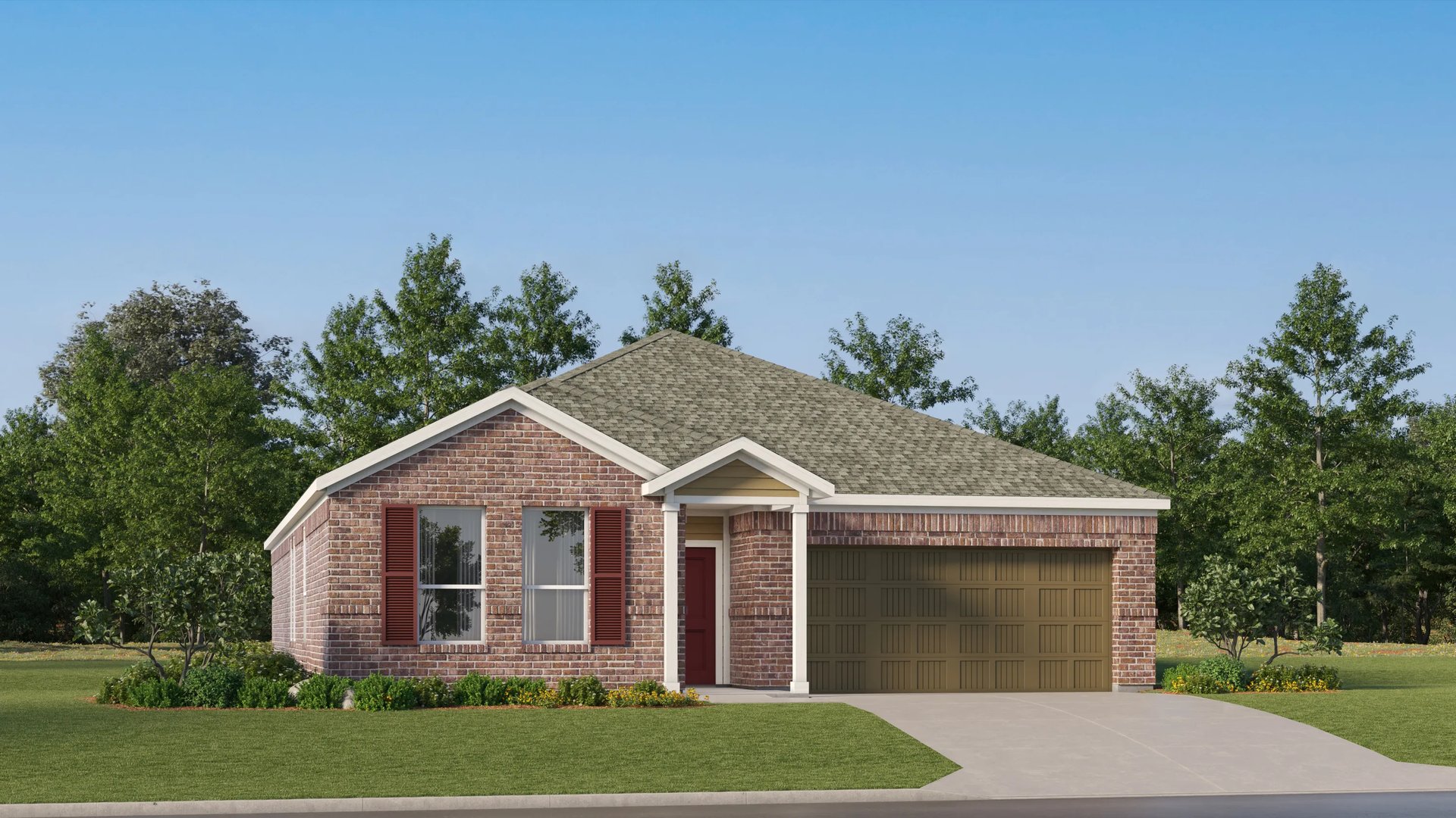 Exterior D4 with landscaping