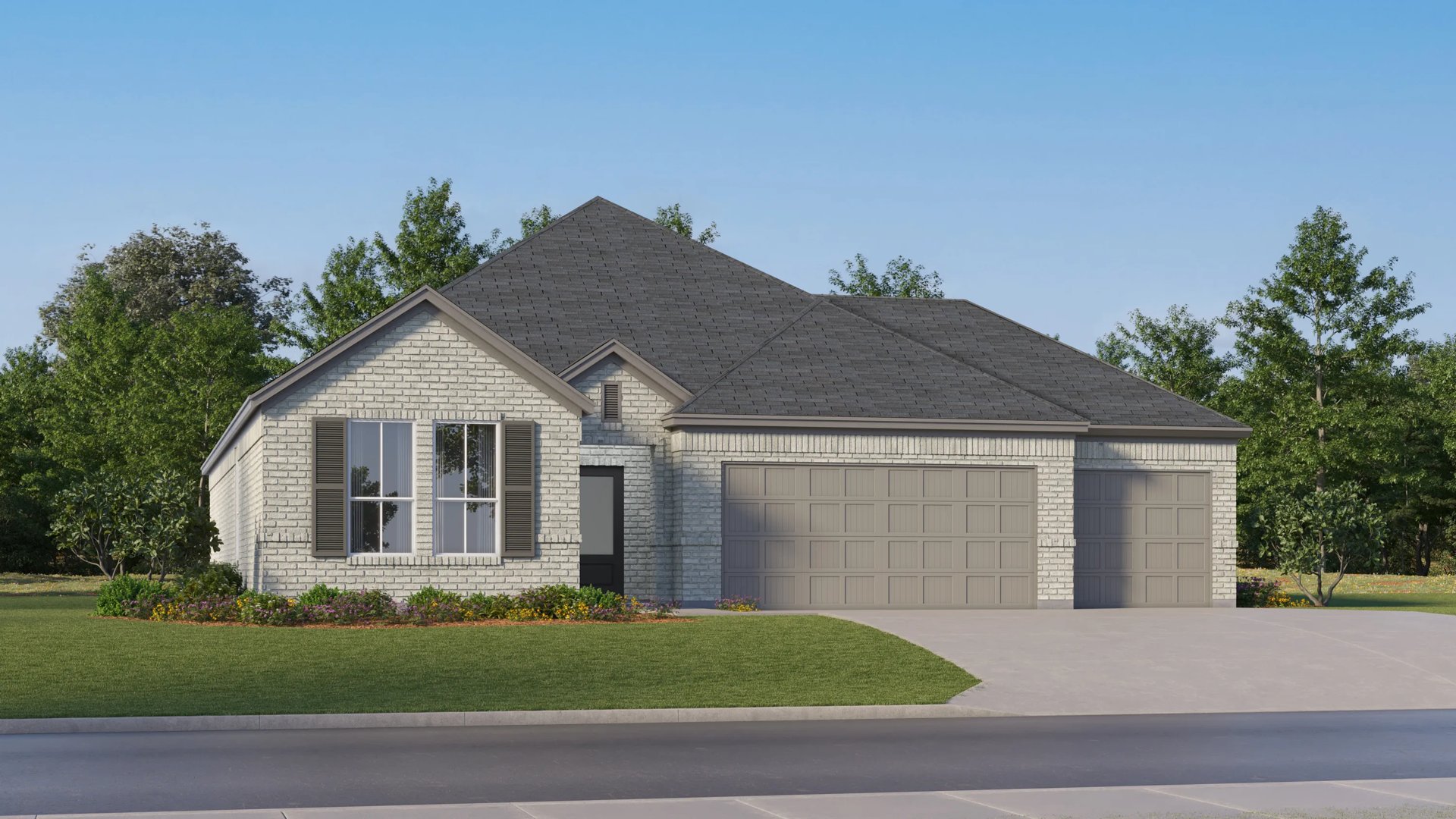 Nash w/ 3 Car Garage at 3001 Rodeo Drive, Providence Village, Texas