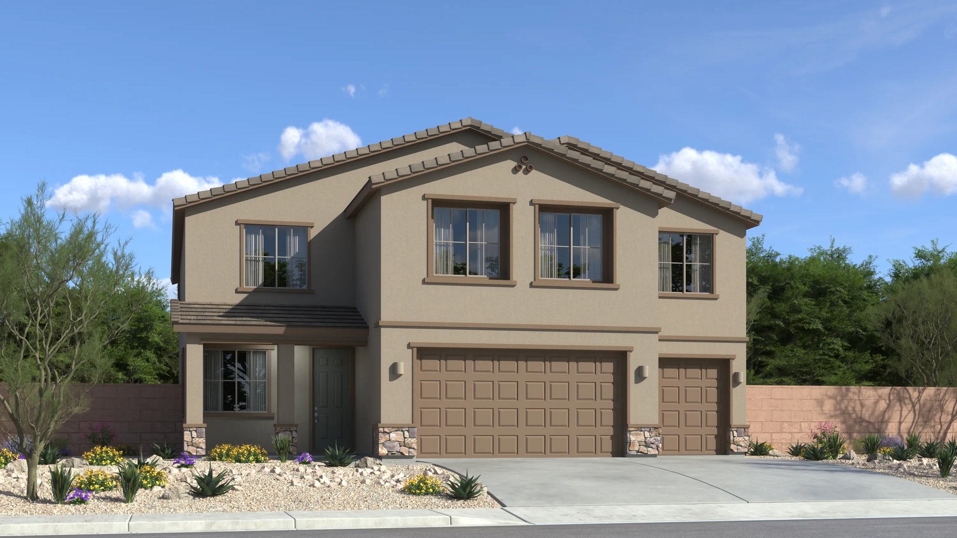 Home exterior render