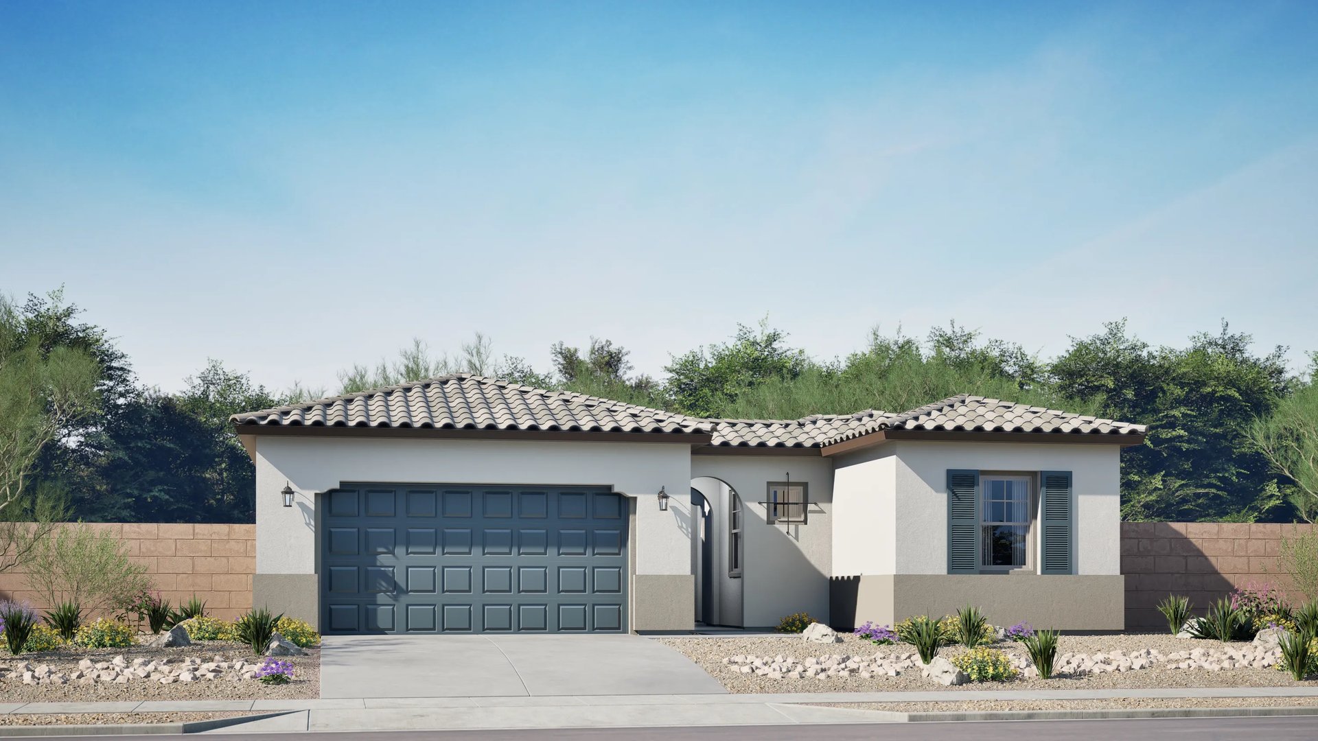 Home exterior render