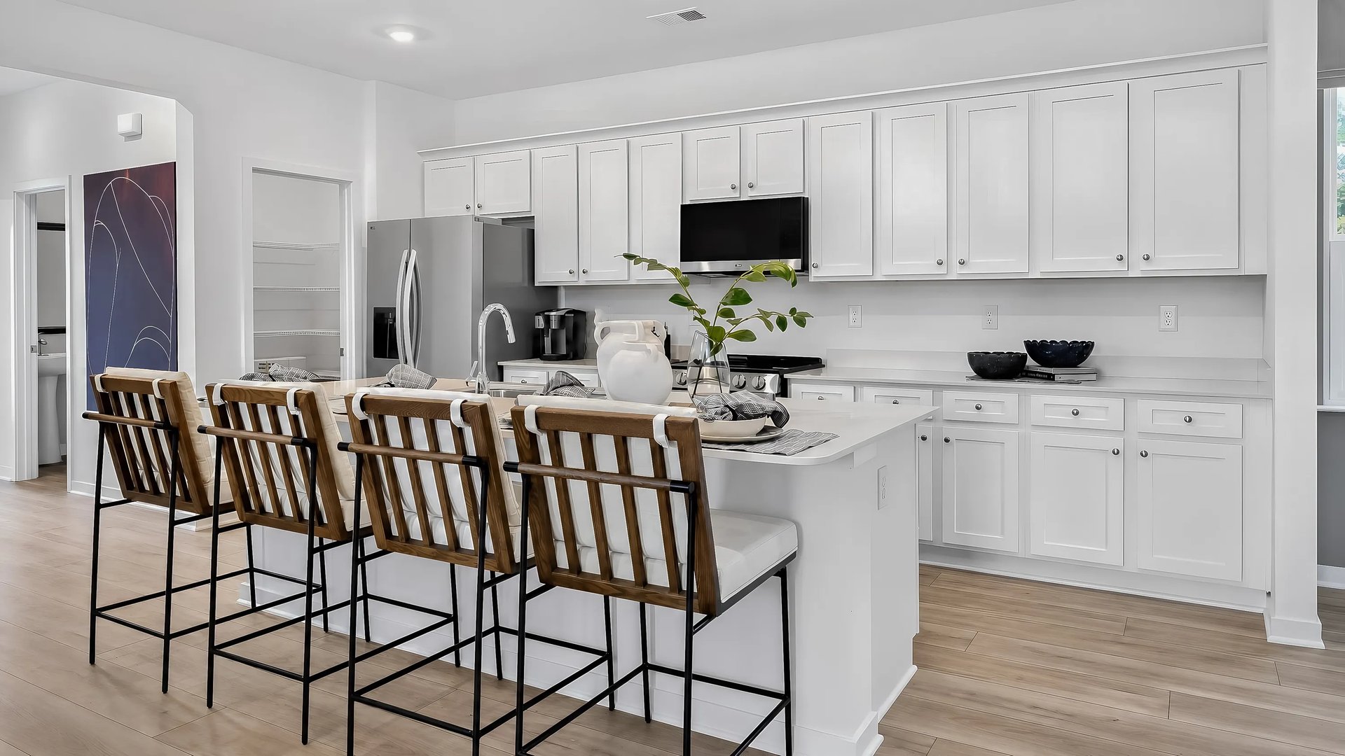 Kitchen diagonal view (Arlington (Kitchen) in Lexington Meadows)