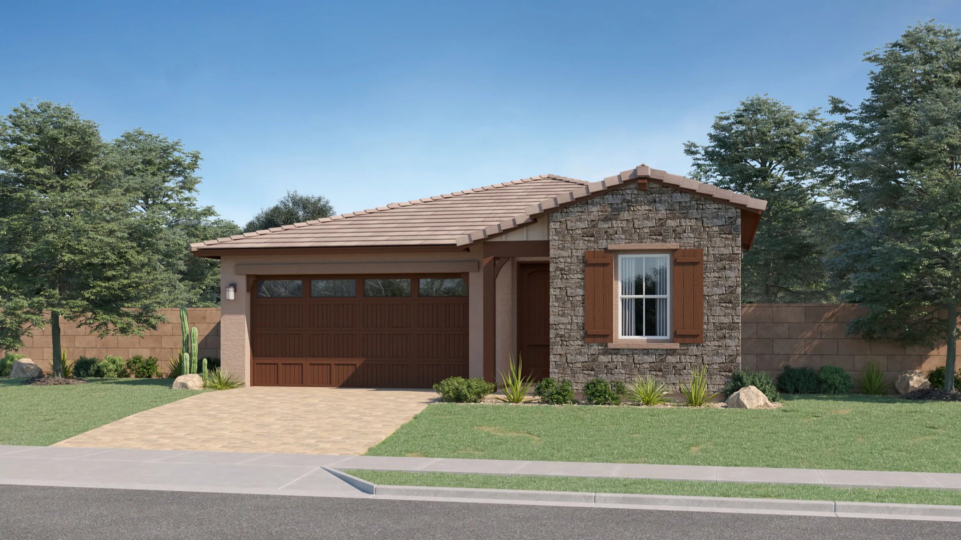 Home exterior render streetview