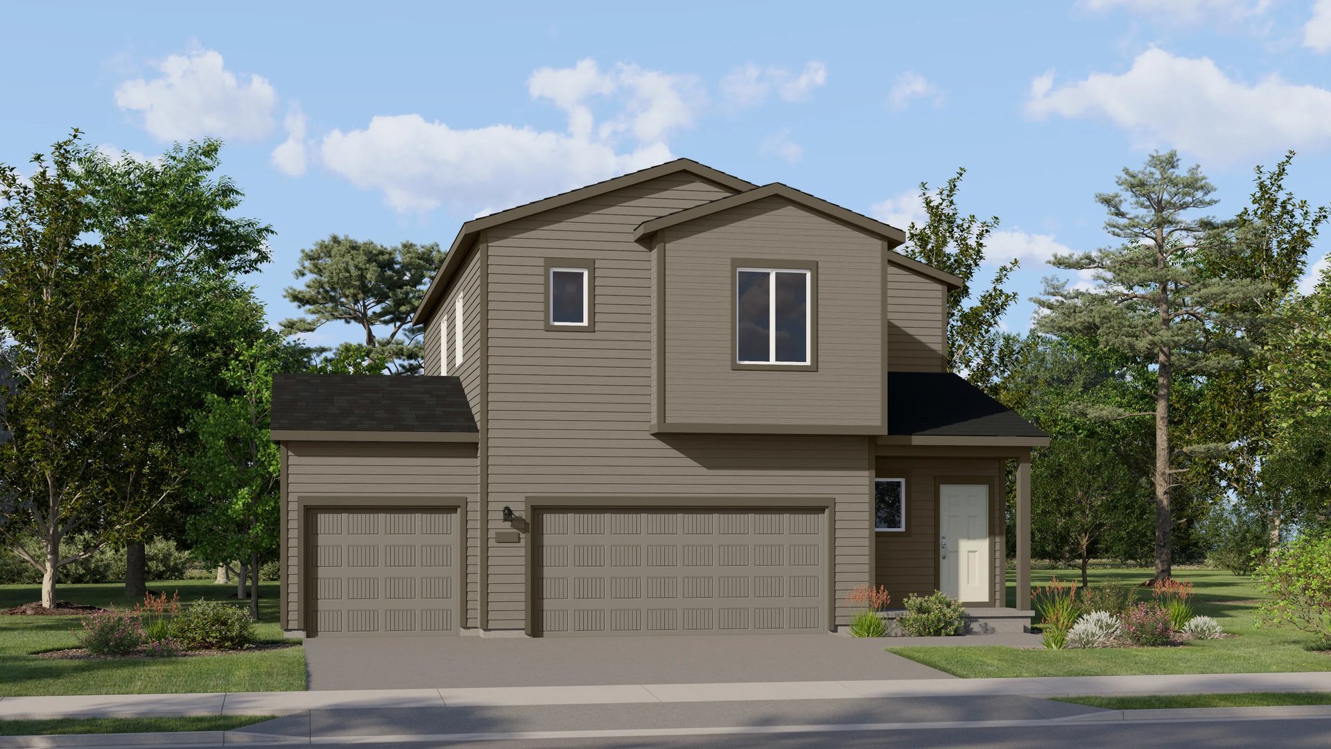 Home exterior render