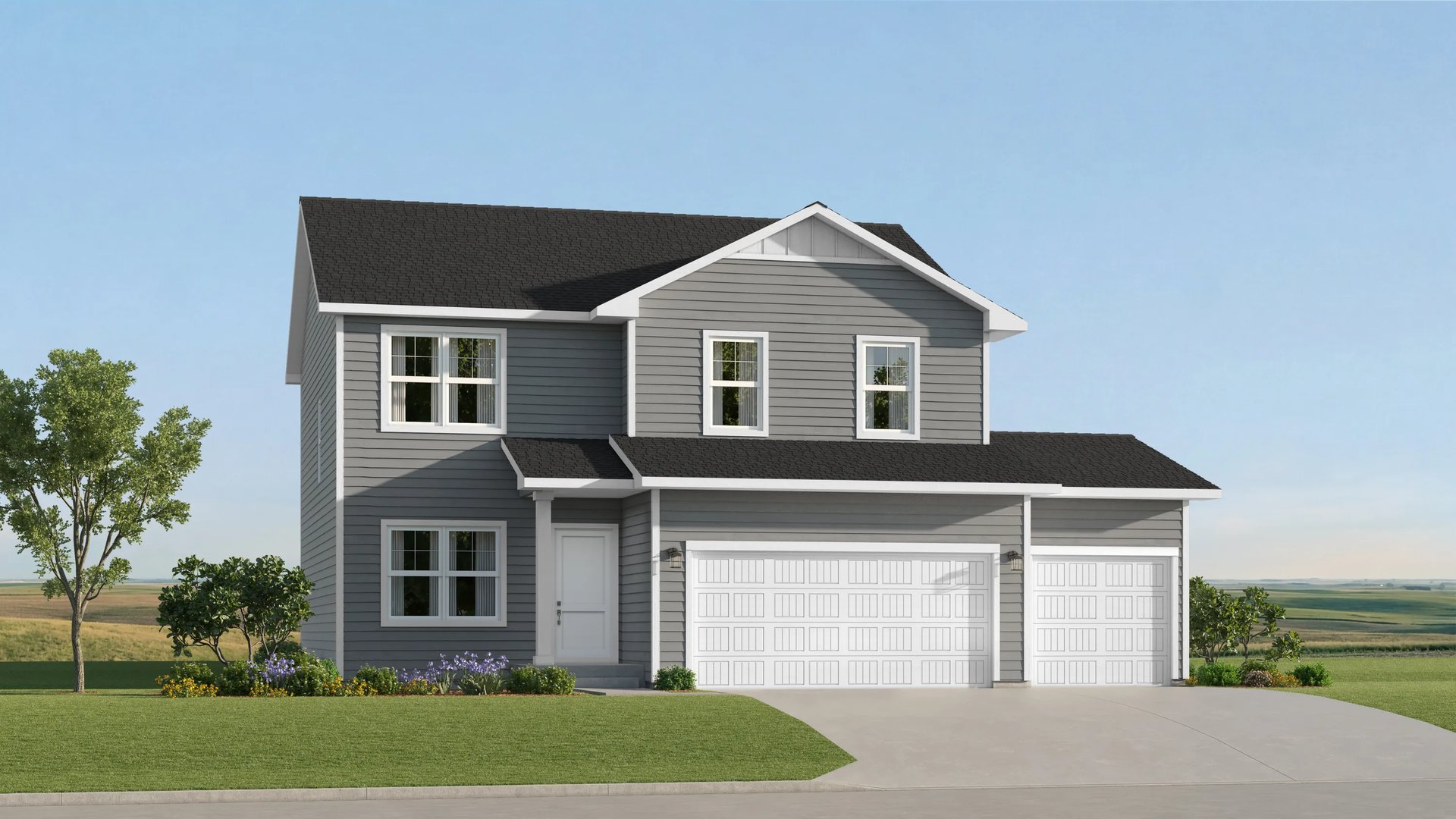 Home exterior render