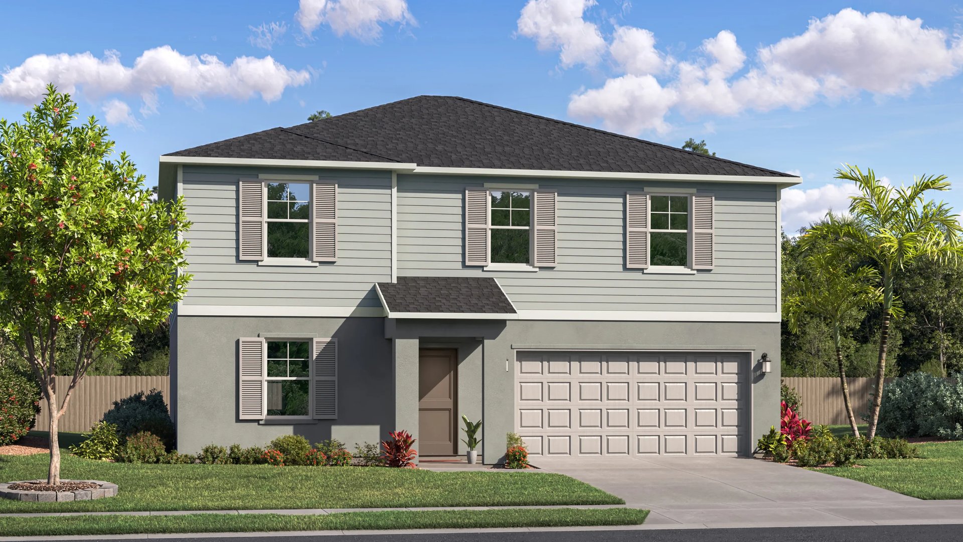 Home exterior render streetview