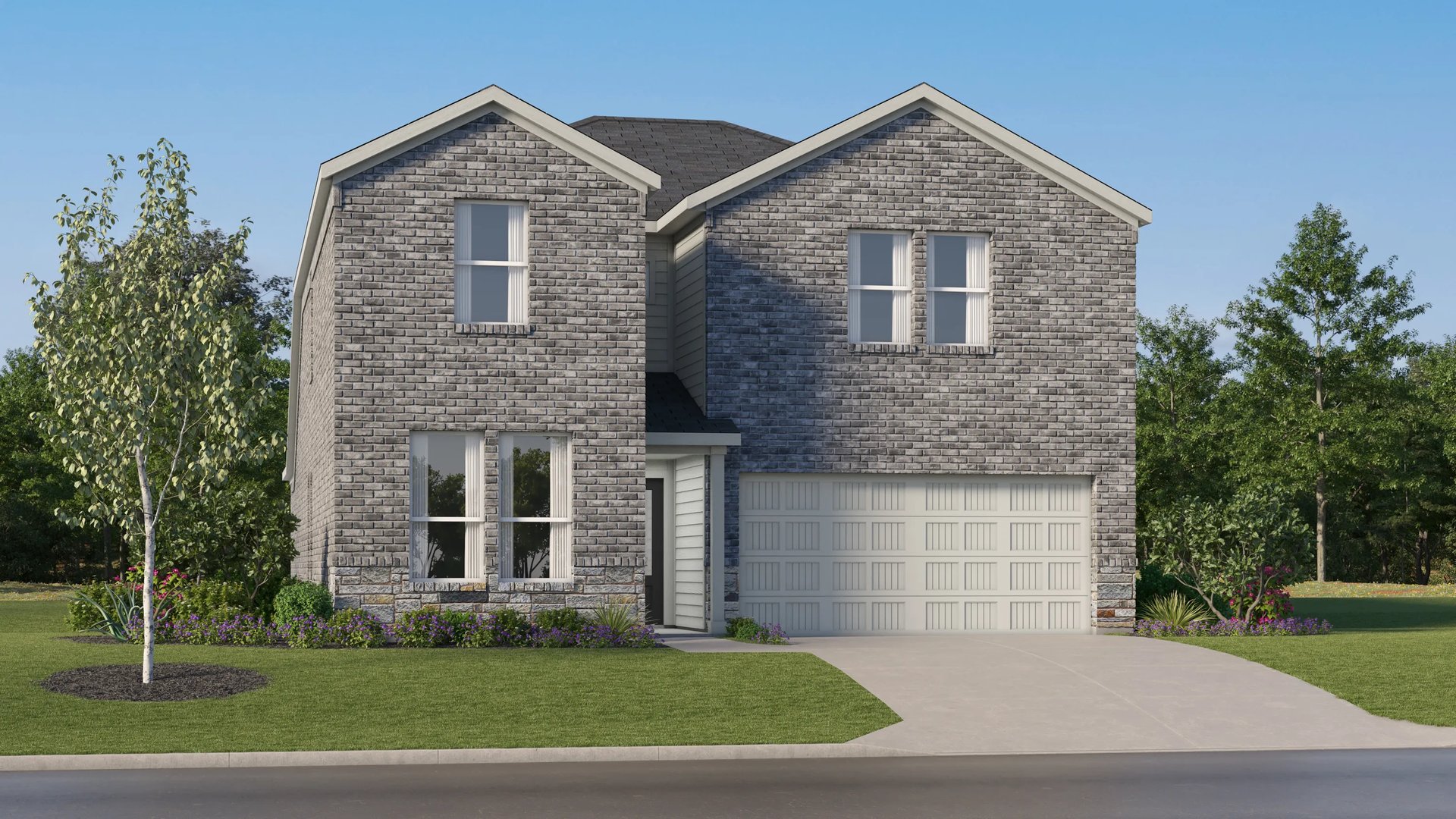 Exterior D3 with landscaping (Canon at 17904 YELLOW WARBLER WAY, Coastline Collection)