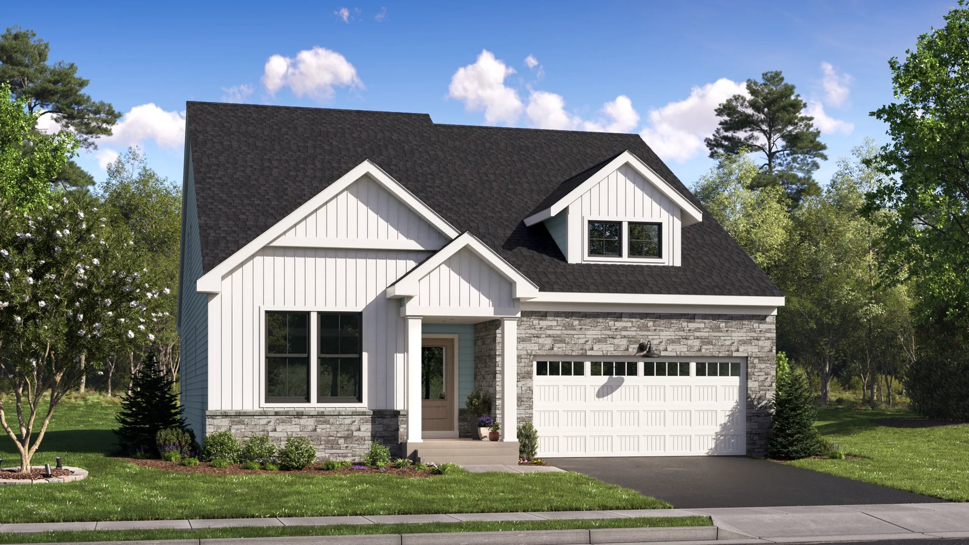 Home exterior render streetview