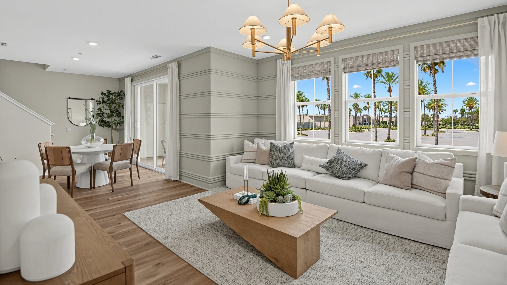 Living area reverse angle
