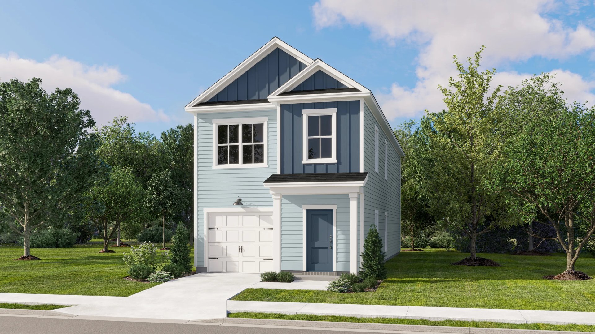 Home exterior render streetview