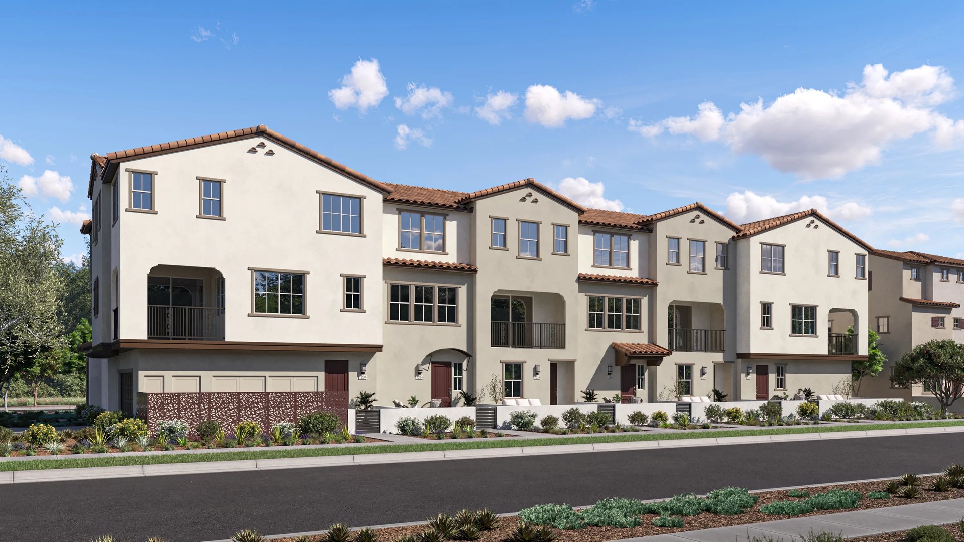 Exterior with landscaping (Trellis 1d (Building FA) in Trellis)