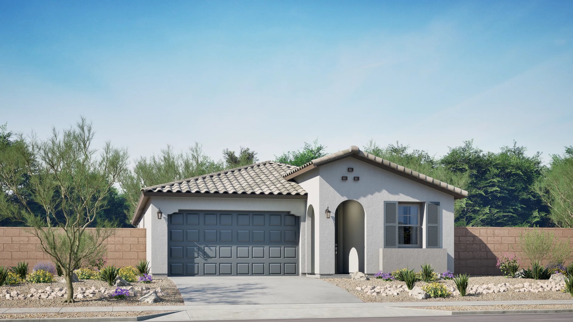 Home exterior render