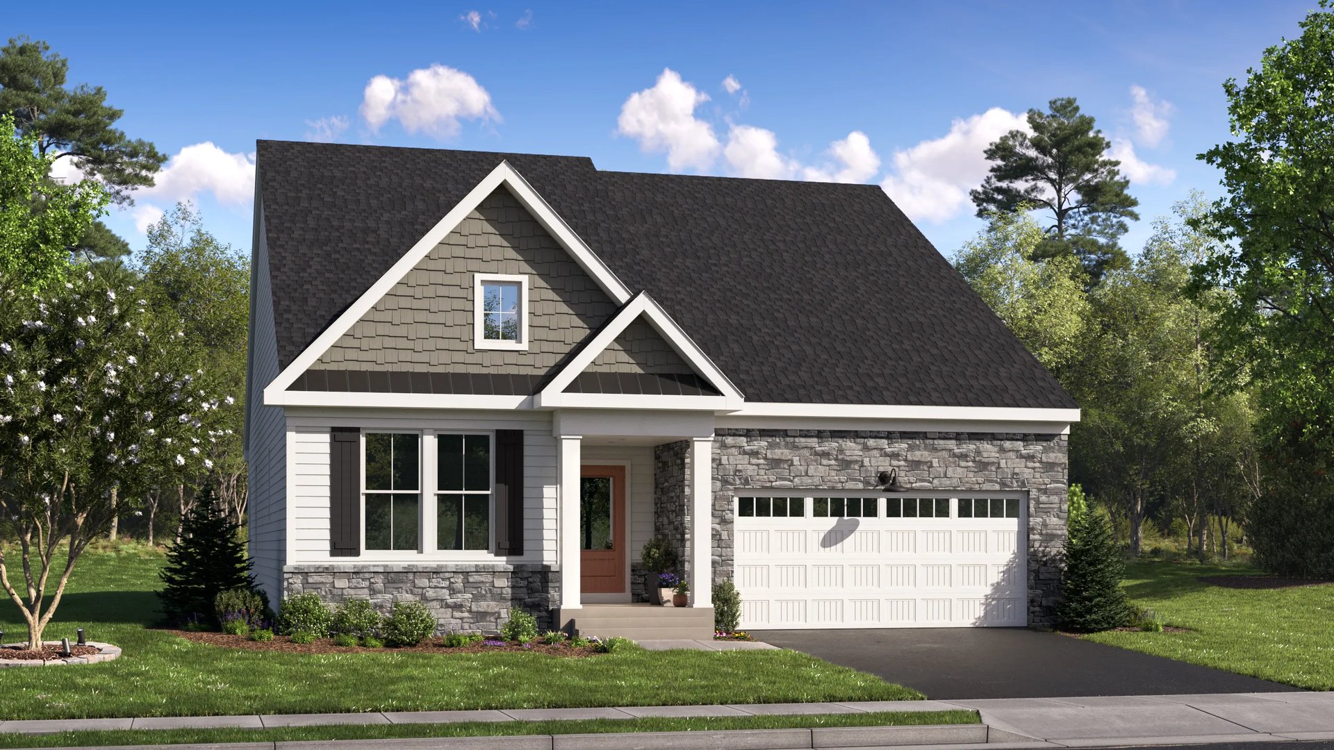 Home exterior render streetview