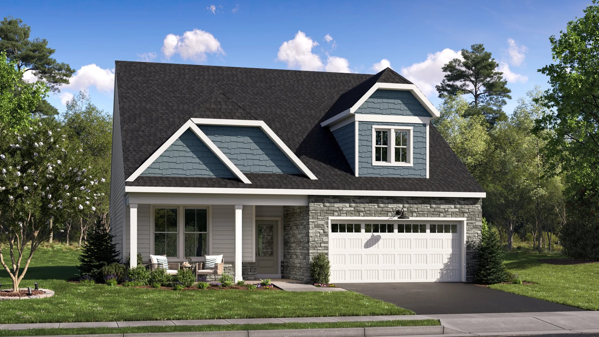 Home exterior render streetview