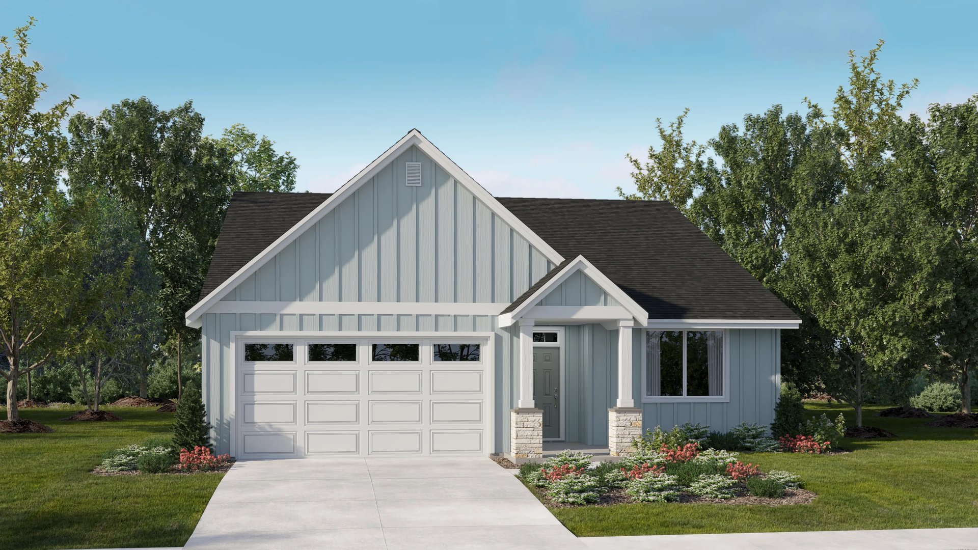 Home exterior farmhouse