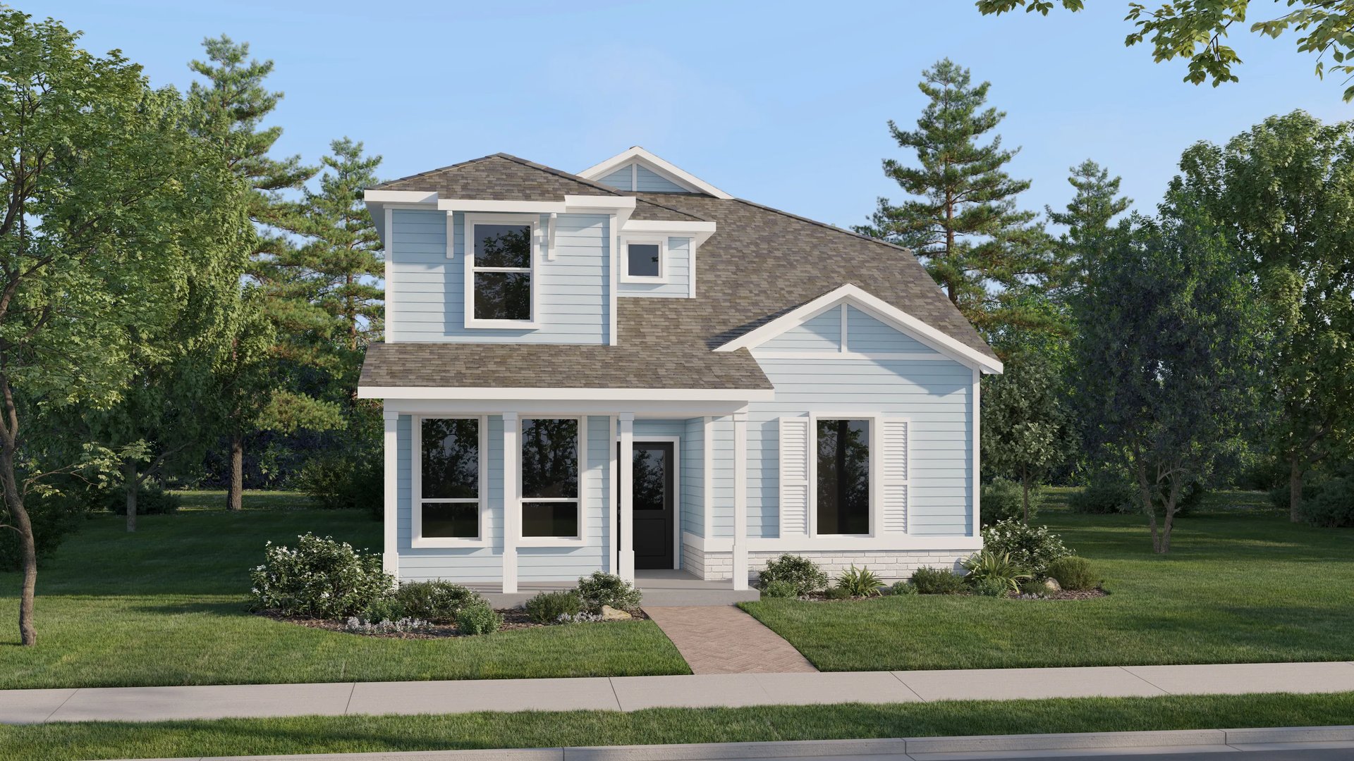 Home exterior render streetview