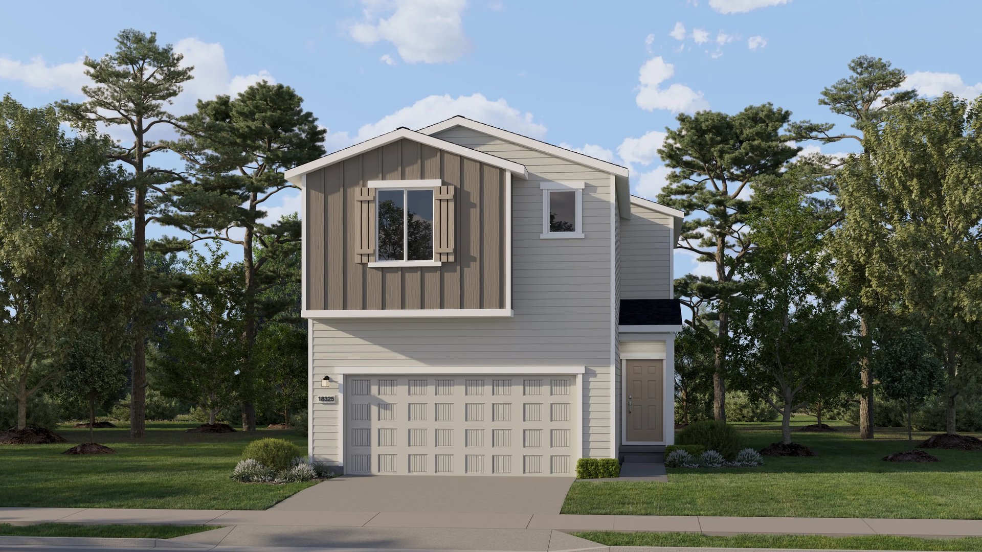 Home exterior render